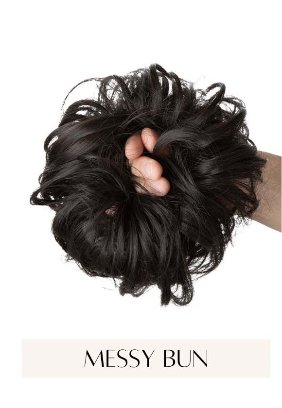 PREMIUM QUALITY MESSY HAIR BUN SCRUNCHIES