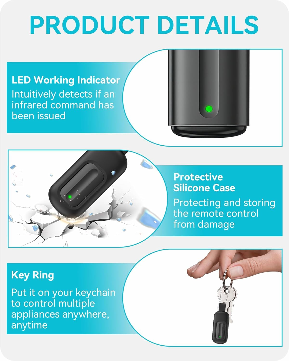 2 in 1 Smart IR Remote Adapter