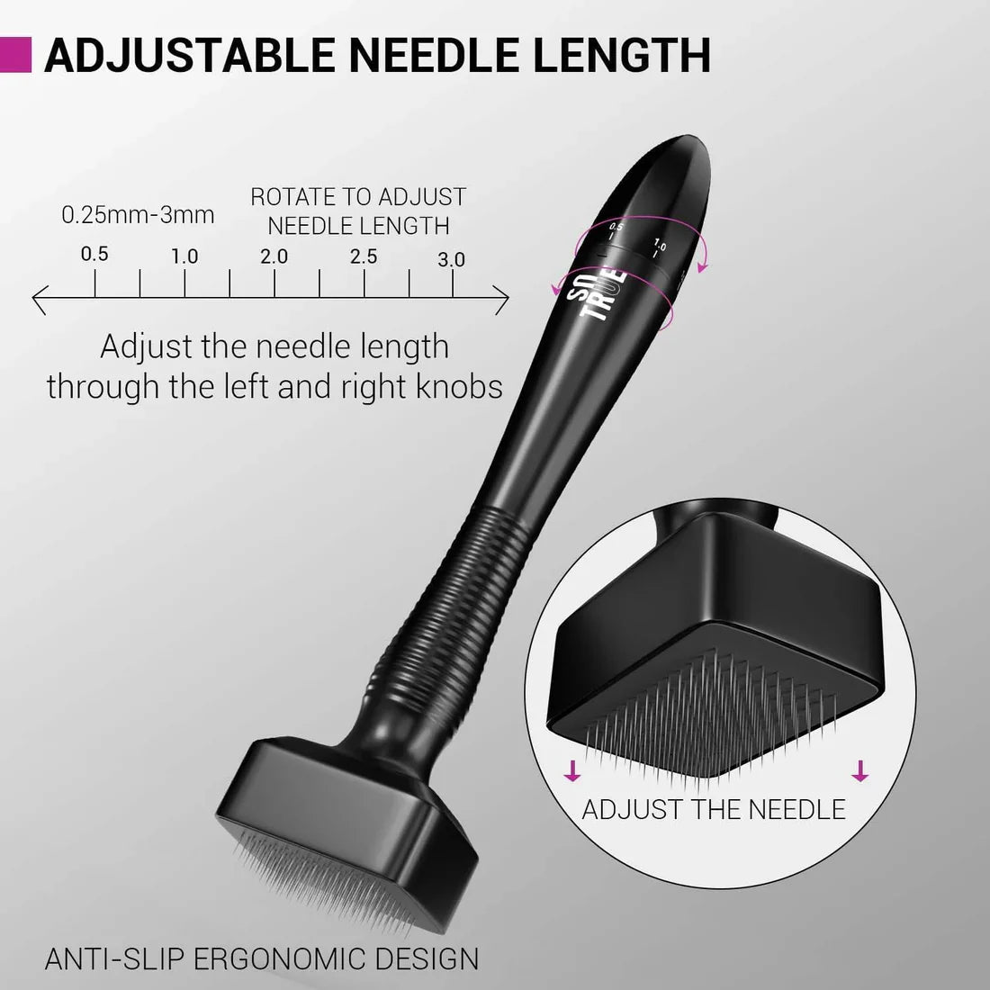 Sotrue Derma Microneedling Stamp for Hair Growth