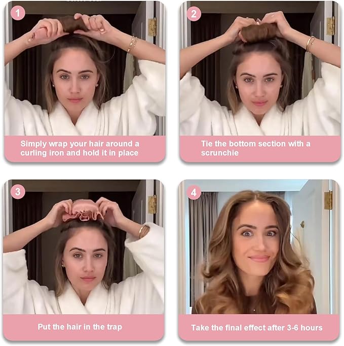 Hair Curls Bun Bons