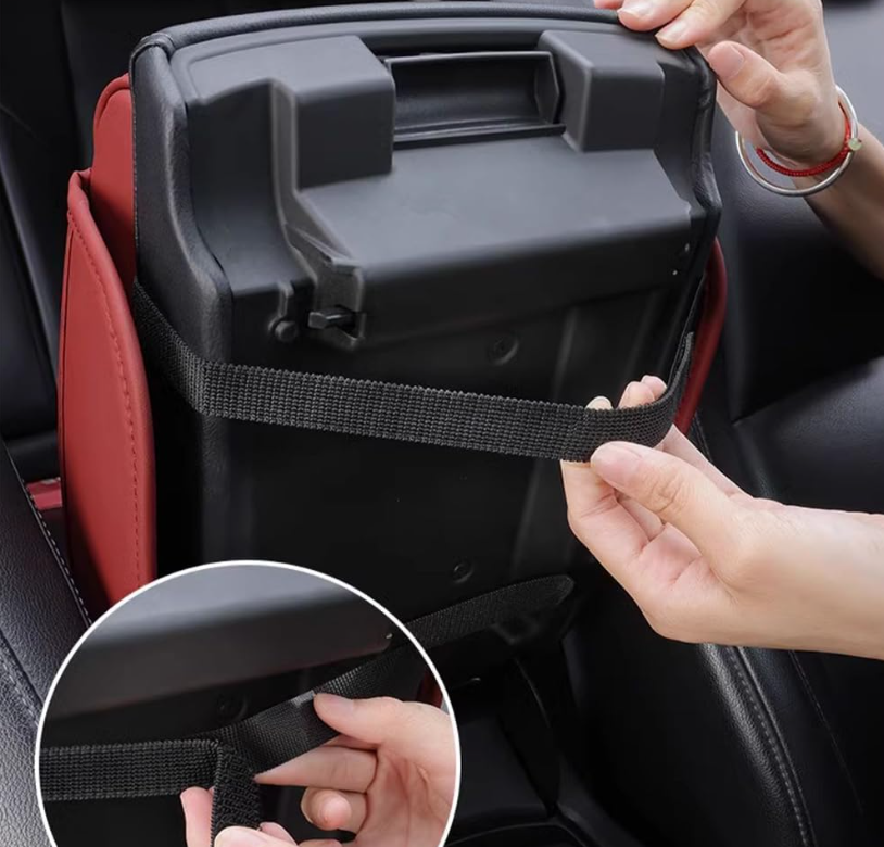 Leather Car Armrest Cover