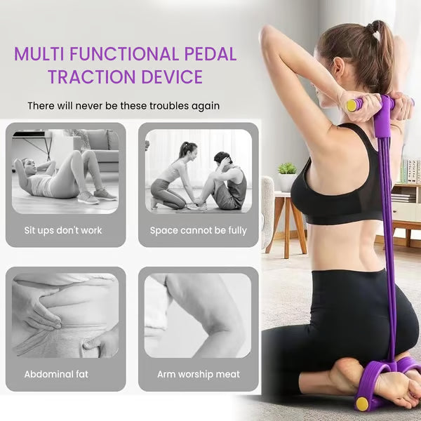 2025 latest 8-Tube Pedal Resistance Device