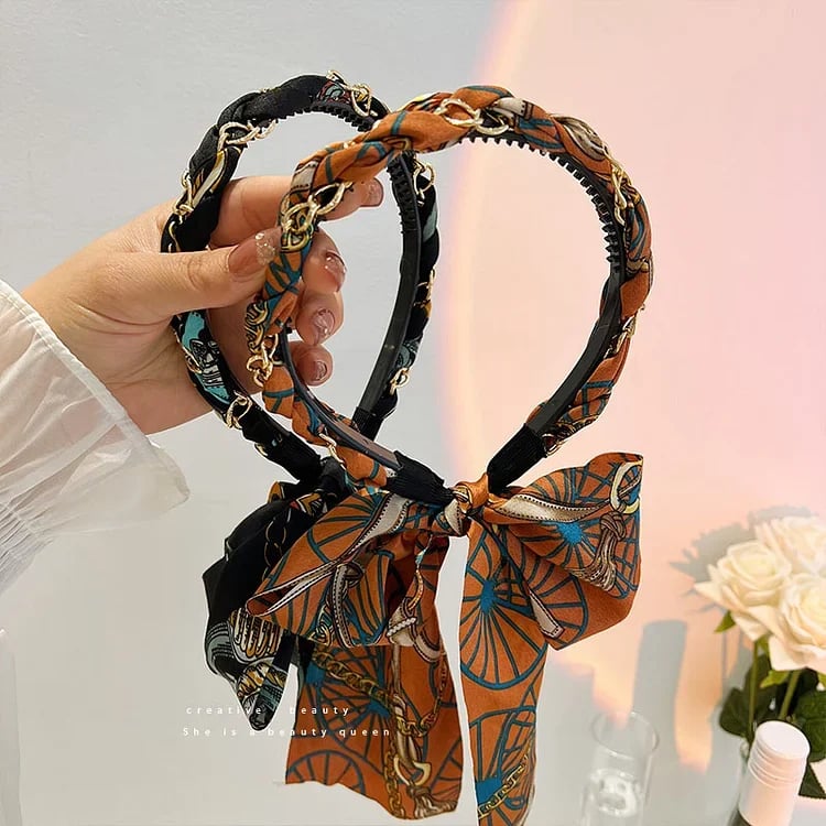 Satin Fabric Hair Bands