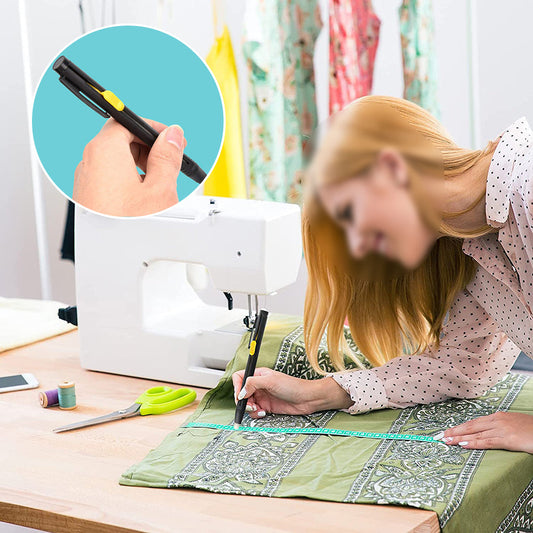 Sewing Fabric Marker Tailor's Chalk with 20 Refills