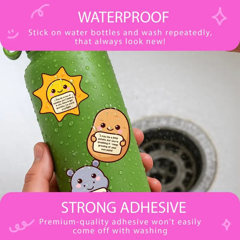 Positive Emotional Support Buddies Stickers
