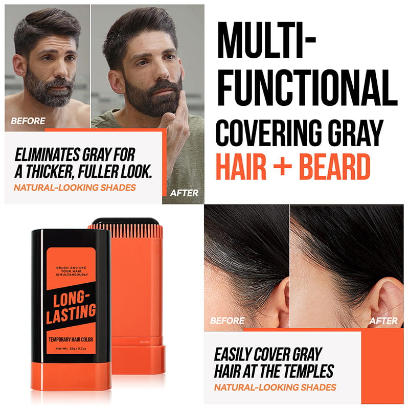 Unisex Long-lasting Hair Dye stick For Men/Women